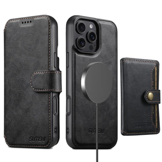 Funda de cuero para teléfono Suteni Q05S1 3 ...