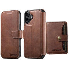 Funda de cuero para teléfono Suteni Q05S1 3 ...