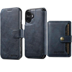 Funda de cuero para teléfono Suteni Q05S1 3 ...