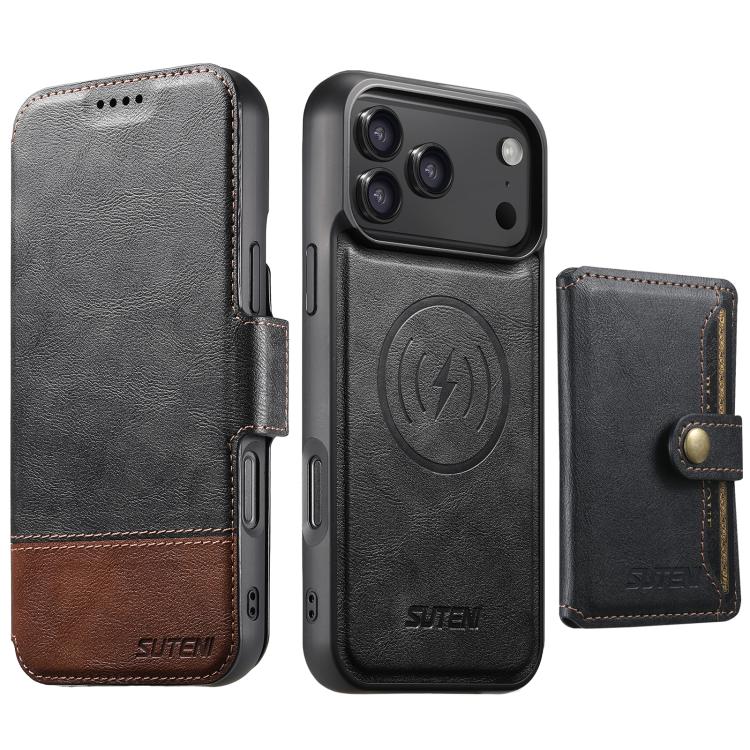 Funda de cuero para teléfono Suteni Q06S1 3 ...