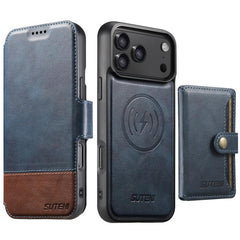 Funda de cuero para teléfono Suteni Q06S1 3 ...