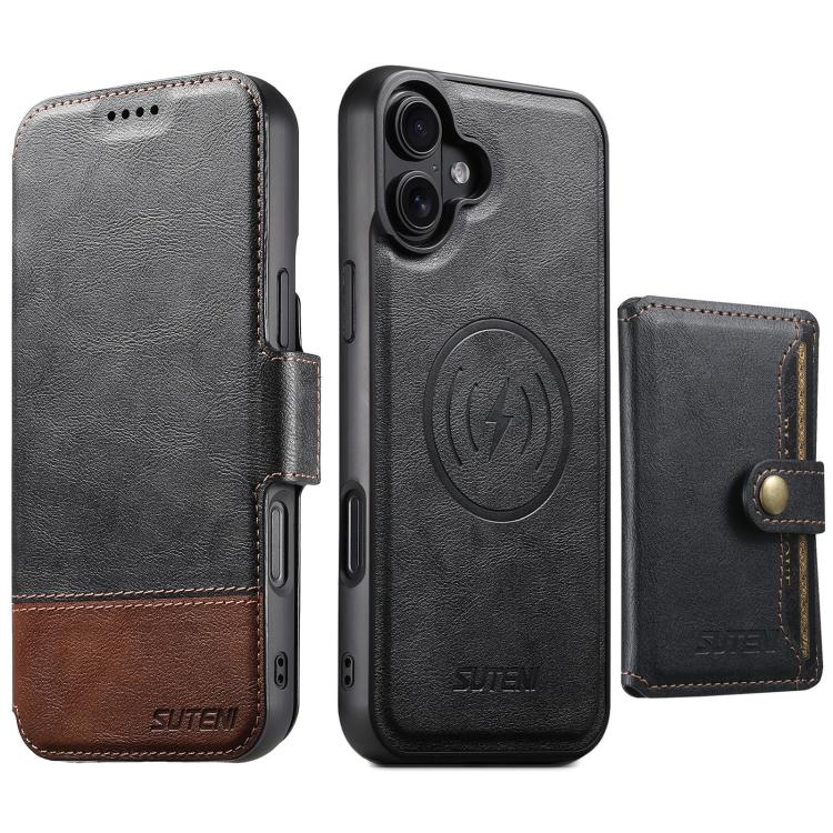 Funda de cuero para teléfono Suteni Q06S1 3 ...