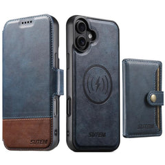 Funda de cuero para teléfono Suteni Q06S1 3 ...