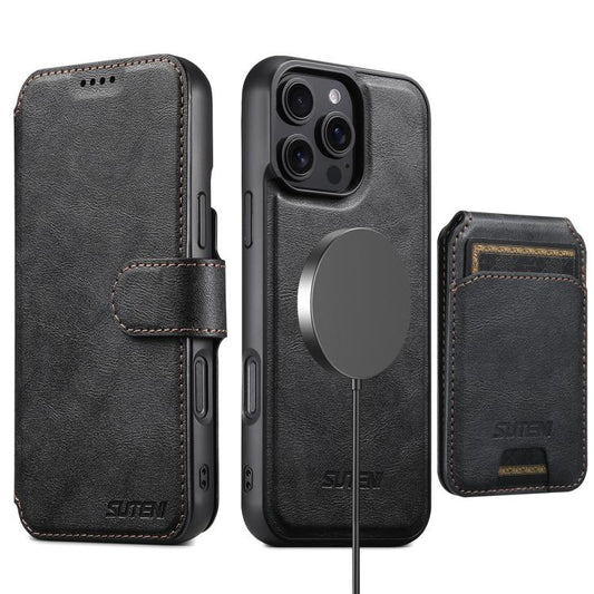 Funda de cuero para teléfono Suteni Q05S2 3 ...