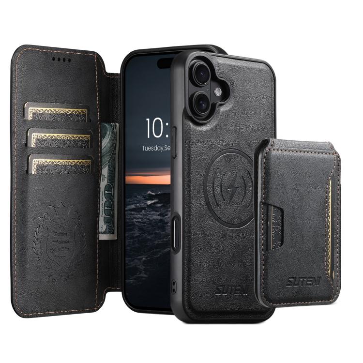 Funda de cuero para teléfono Suteni Q05S3 3 ...