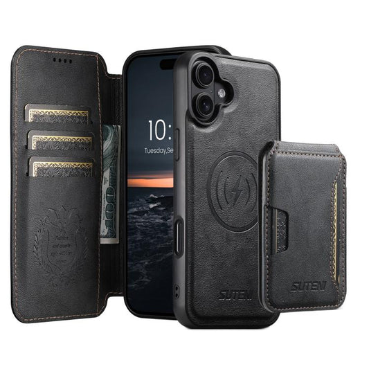 Funda de cuero para teléfono Suteni Q05S3 3 ...