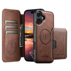 Funda de cuero para teléfono Suteni Q05S3 3 ...