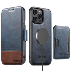 Funda de cuero para teléfono Suteni Q06S3 ...