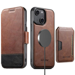 Funda de cuero para teléfono Suteni Q06S3 ...