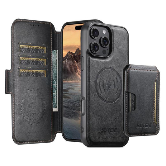 Funda de cuero para teléfono Suteni Q06S3 ...