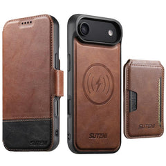 Funda de cuero para teléfono Suteni Q06S3 ...