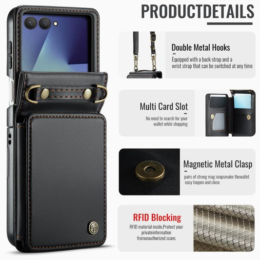 Funda para teléfono CaseMe C22 con ranuras p...