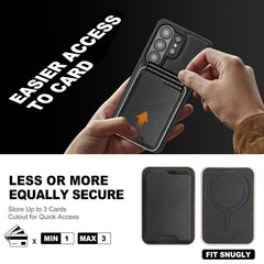 Funda de cuero para teléfono Kalebol Slim Ma...