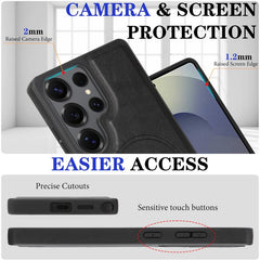 Funda de cuero para teléfono Kalebol Slim Ma...