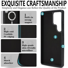 Funda de cuero para teléfono Kalebol Slim Ma...
