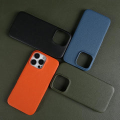Funda trasera para teléfono MagSafe de piel ...