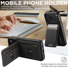 Funda para teléfono con soporte y tarjetero ...