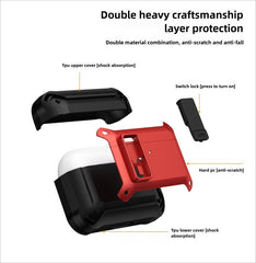 Funda protectora híbrida de TPU y PC para au...