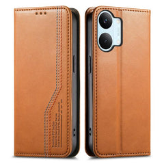 Funda de cuero para teléfono con cierre magn...