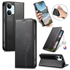 Funda de cuero para teléfono con cierre magn...