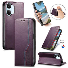 Funda de cuero para teléfono con cierre magn...