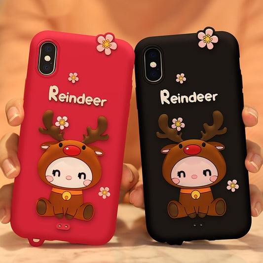 Lovely Reindeer Full Package Anti Falling Fu...