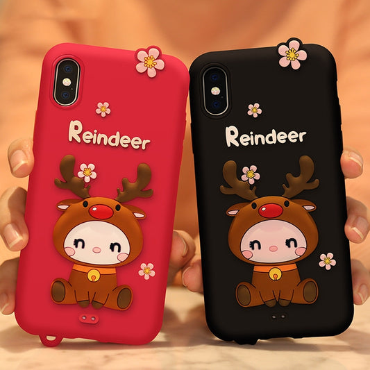 Lovely Reindeer Paquete completo Funda de si...