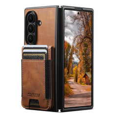 Funda para teléfono Suteni H03 de cuero ence...