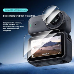 Protector de pantalla templado HD con pelícu...
