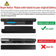 Batería para Dell Inspiron 15 Serie 3000 354...