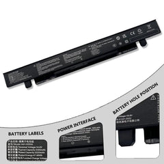 Batería para Asus R510C X550C X550L X550J R5...