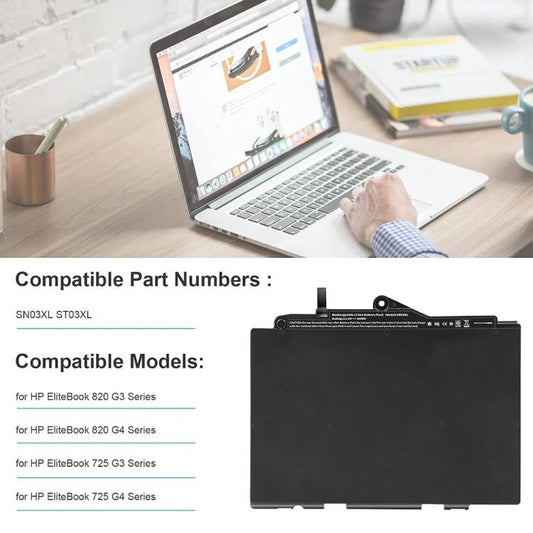 Batería SN03XL ST03XL para HP EliteBook 820 ...