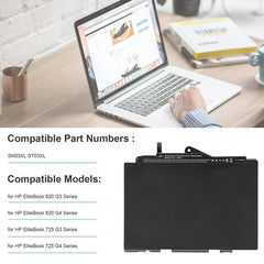 Batería SN03XL ST03XL para HP EliteBook 820 ...