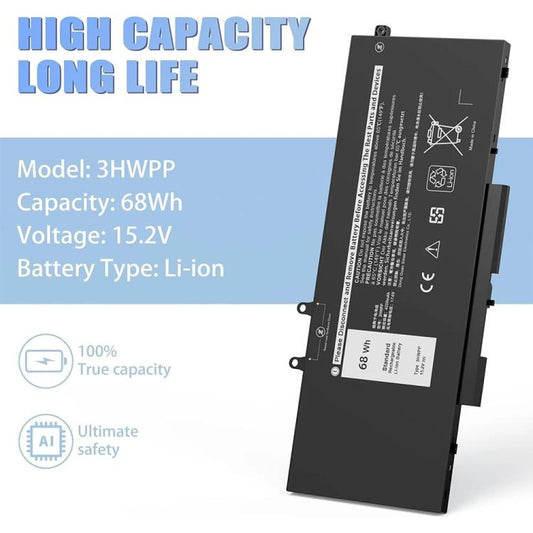 Batería para portátil Dell Latitude 5401 541...