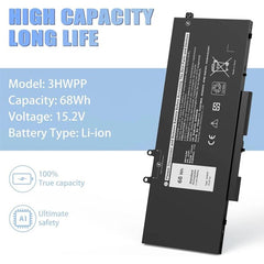 Batería para portátil Dell Latitude 5401 541...