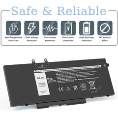 Batería para portátil Dell Latitude 5401 541...