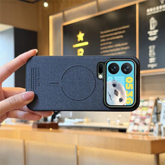 Funda para teléfono con cubierta trasera mag...