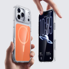 Funda para teléfono Kalebol transparente mag...