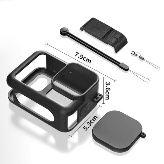 Funda protectora de silicona con correa para...