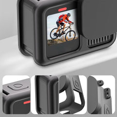 Funda protectora de silicona con correa para...