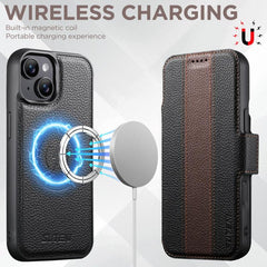 Funda para teléfono Suteni Q08 2 en 1, tipo ...