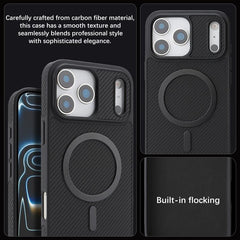 Funda para teléfono Kalebol de fibra de carb...