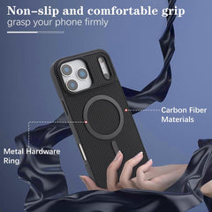 Funda para teléfono Kalebol de fibra de carb...