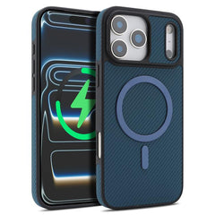 Funda para teléfono Kalebol de fibra de carb...