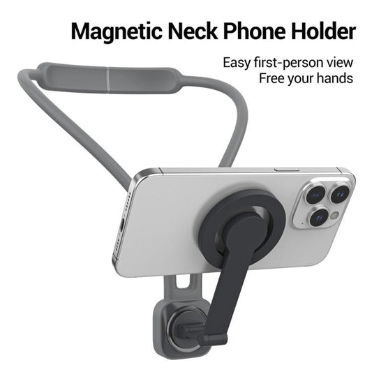 Soporte magnético para teléfono de cuello co...