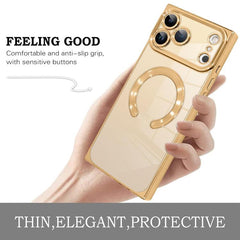 Funda para teléfono MagSafe de TPU con patró...