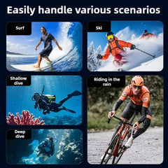 Carcasa impermeable para buceo con cubierta ...