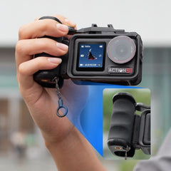 Empuñadura de jaula metálica para fotografía...