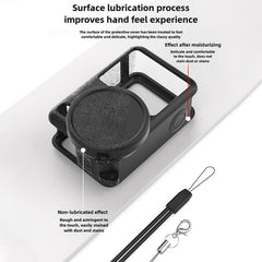 Tapa protectora de silicona para el objetivo...