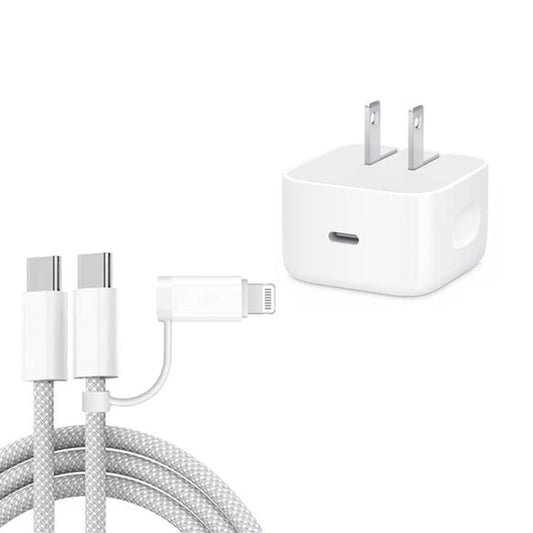 Cargador USB-C/Tipo-C PD40W A3365 con cable ...